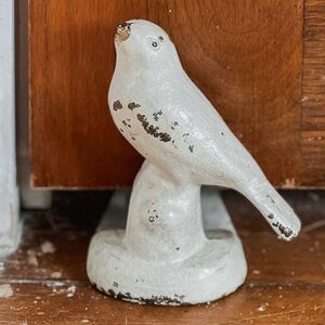 Rare Antique Cast Iron Door Stopper Cast Iron Bird Doorstop